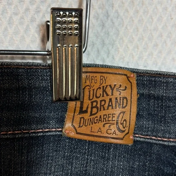 LUCKY BRAND Sz 14 Classic Rider Dark Blue Denim Jeans NEW WITH TAGS - Picture 10 of 12